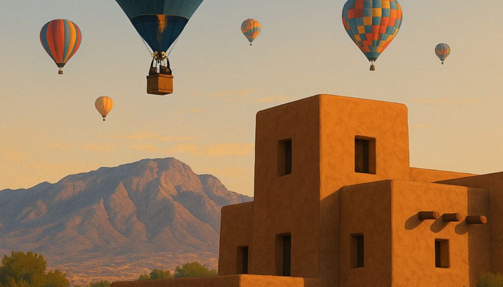 5 days-albuquerque balloon fiesta and southwest adventure by motor coach